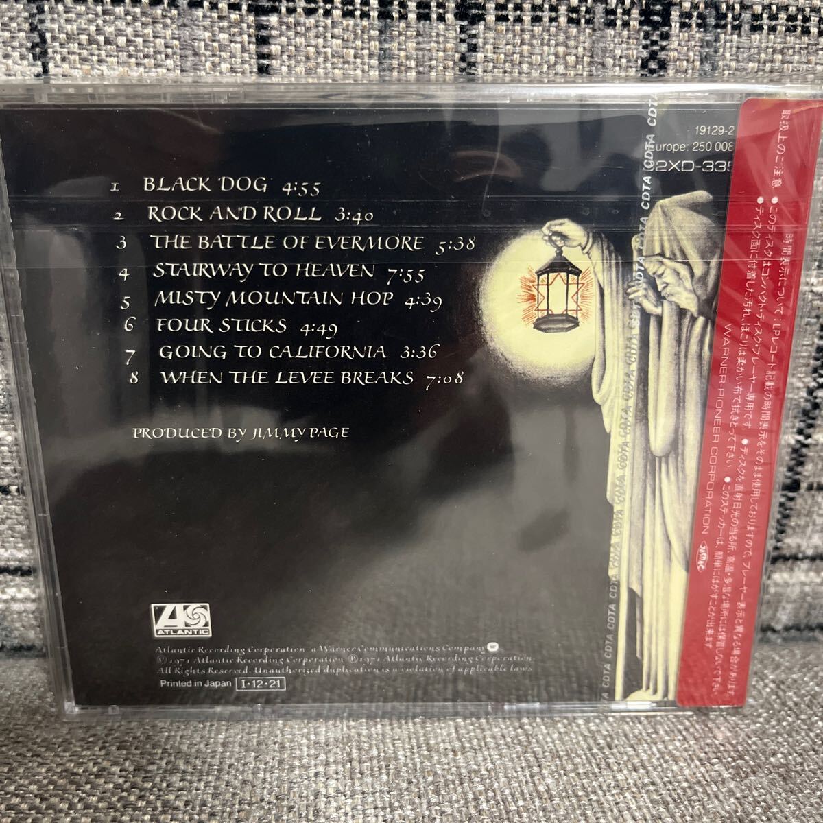 ★旧規格 未開封 32XD シール帯/レッド・ツェッペリン「レッド・ツェッペリン Ⅳ」/定価3200円_2