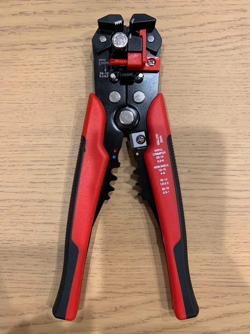 【新品】ワイヤーストリッパー 多機能 カット 配線剥き 被覆剥き M01_1