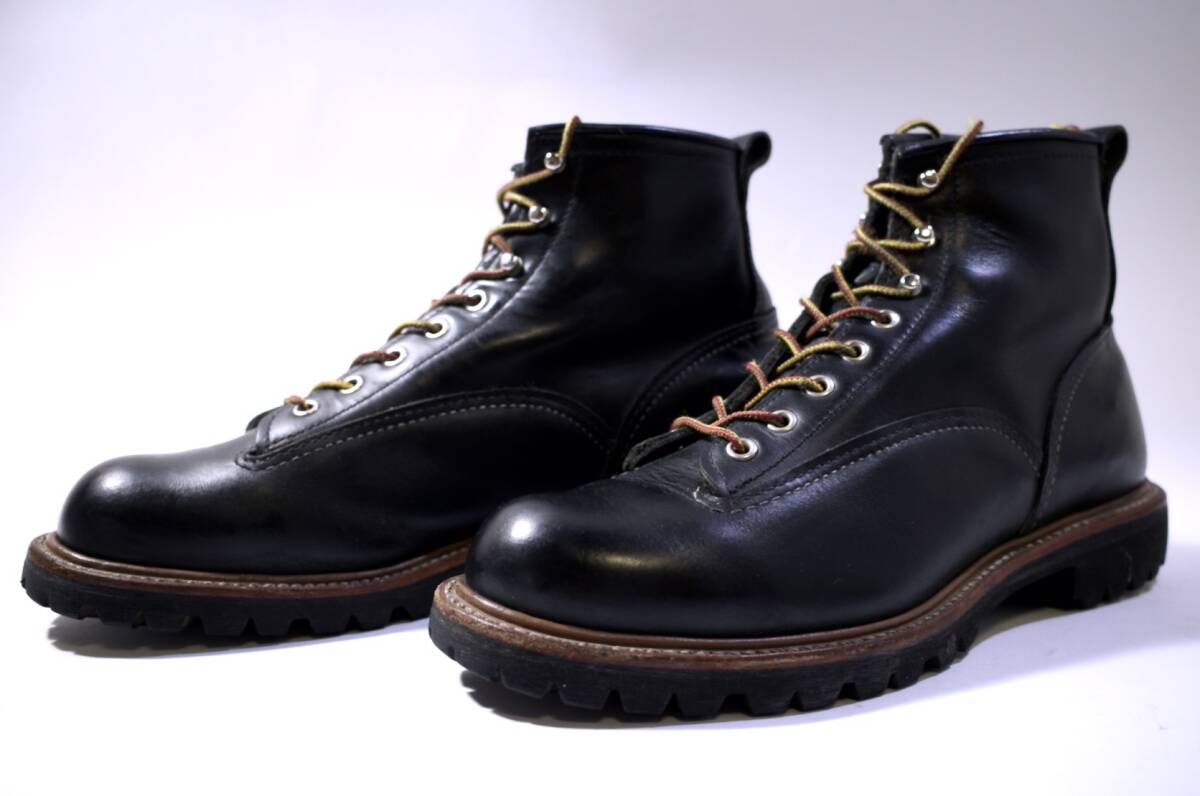廃番/極美品!! REDWING 2934/ラインマン 2011年製 極上ブラックレザー