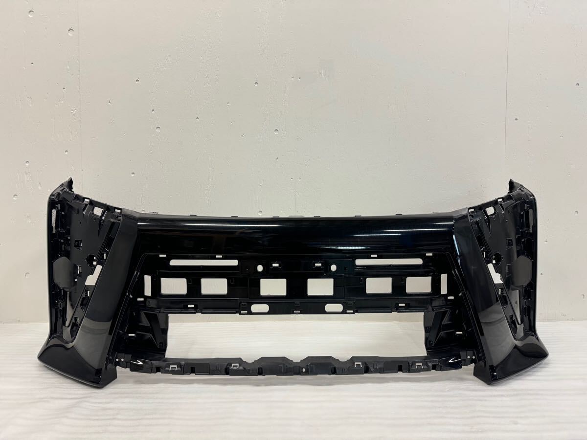 6N13 【凹なし】 ヴォクシー ZS ZRR80W 後期 純正 フロントバンパー