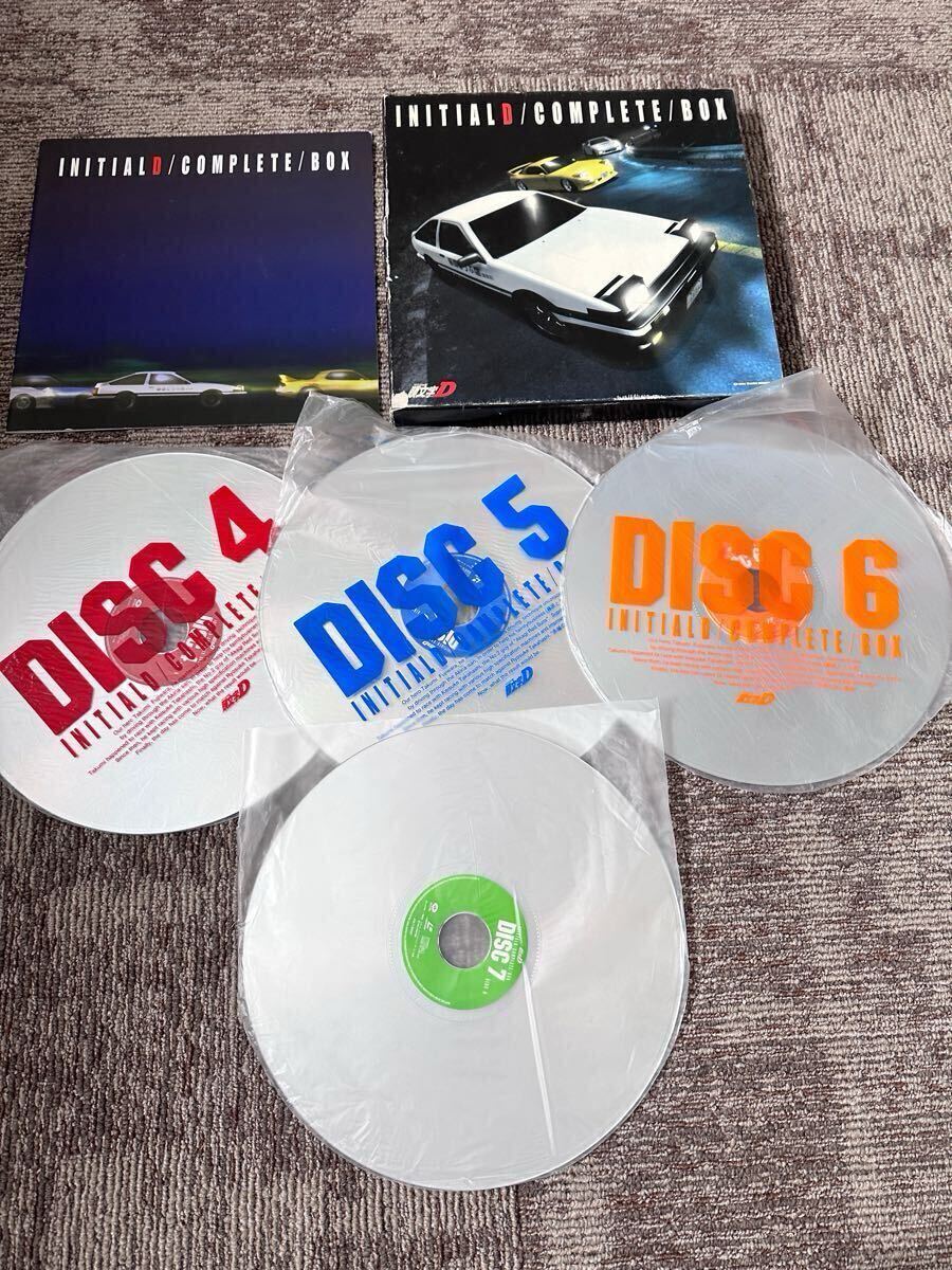 頭文字D イニシャルD LD レーザーディスク INITIALD COMPLETE BOX 7枚