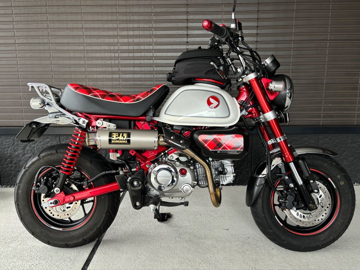 極美車 ワンオーナー 走行少 JB03 モンキー125 パールネビュラレッド 