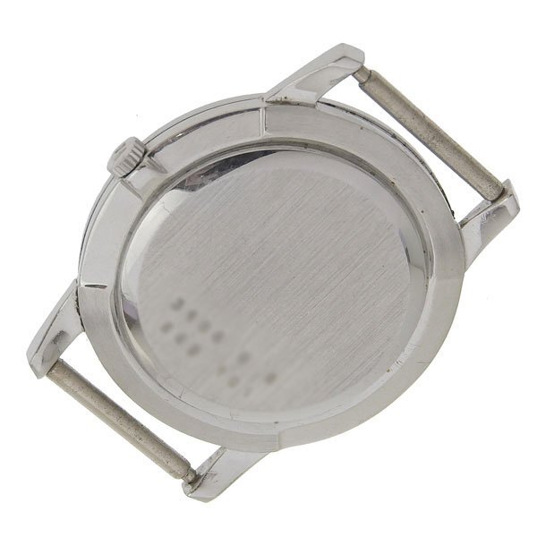 1円 稼働 ユニバーサルジュネーブ UNIVERSAL GENEVE cal.1-42 手巻き ラウンド 白文字盤 SS ボーイズ 腕時計_3