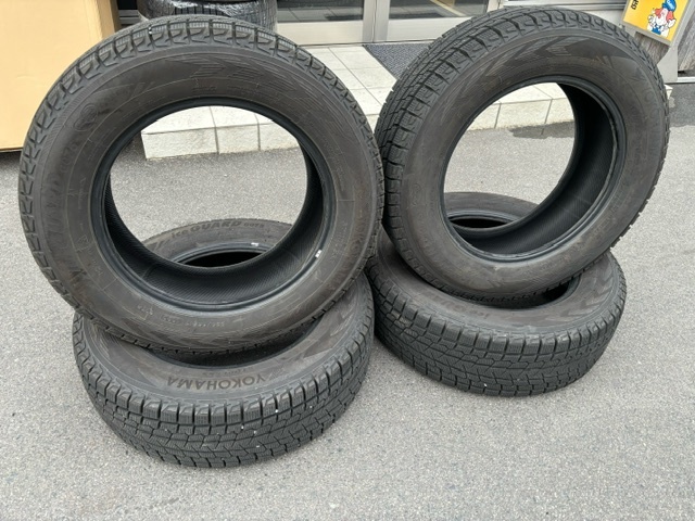 1円売り切り♪　225/65R17　ヨコハマ　アイスガードG075　2021年製　スタッドレスタイヤ4本セット_1