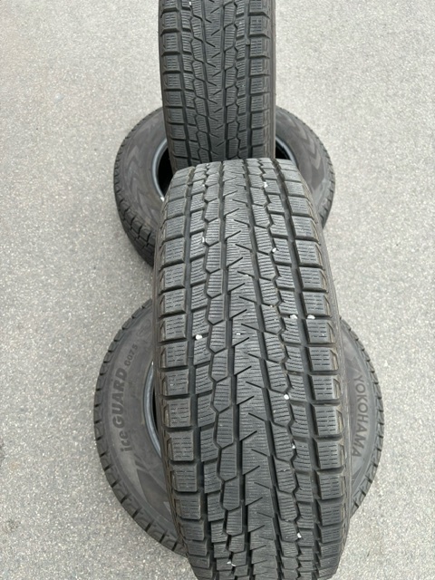 1円売り切り♪　225/65R17　ヨコハマ　アイスガードG075　2021年製　スタッドレスタイヤ4本セット_4