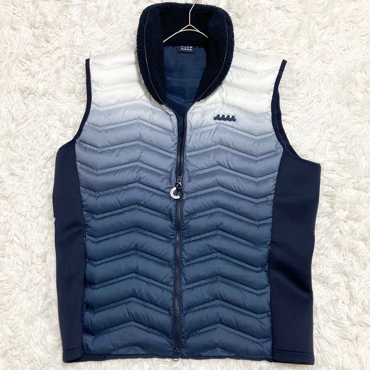 未使用保管品○XXL】ムータマリン ダウンベスト キルティング