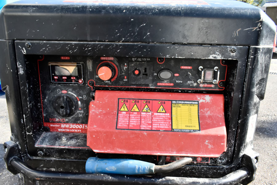 AW05 MEIHO メイホー Welder MW3000iS インバータ発電機 兼用 溶接機
