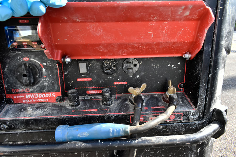AW05 MEIHO メイホー Welder MW3000iS インバータ発電機 兼用 溶接機