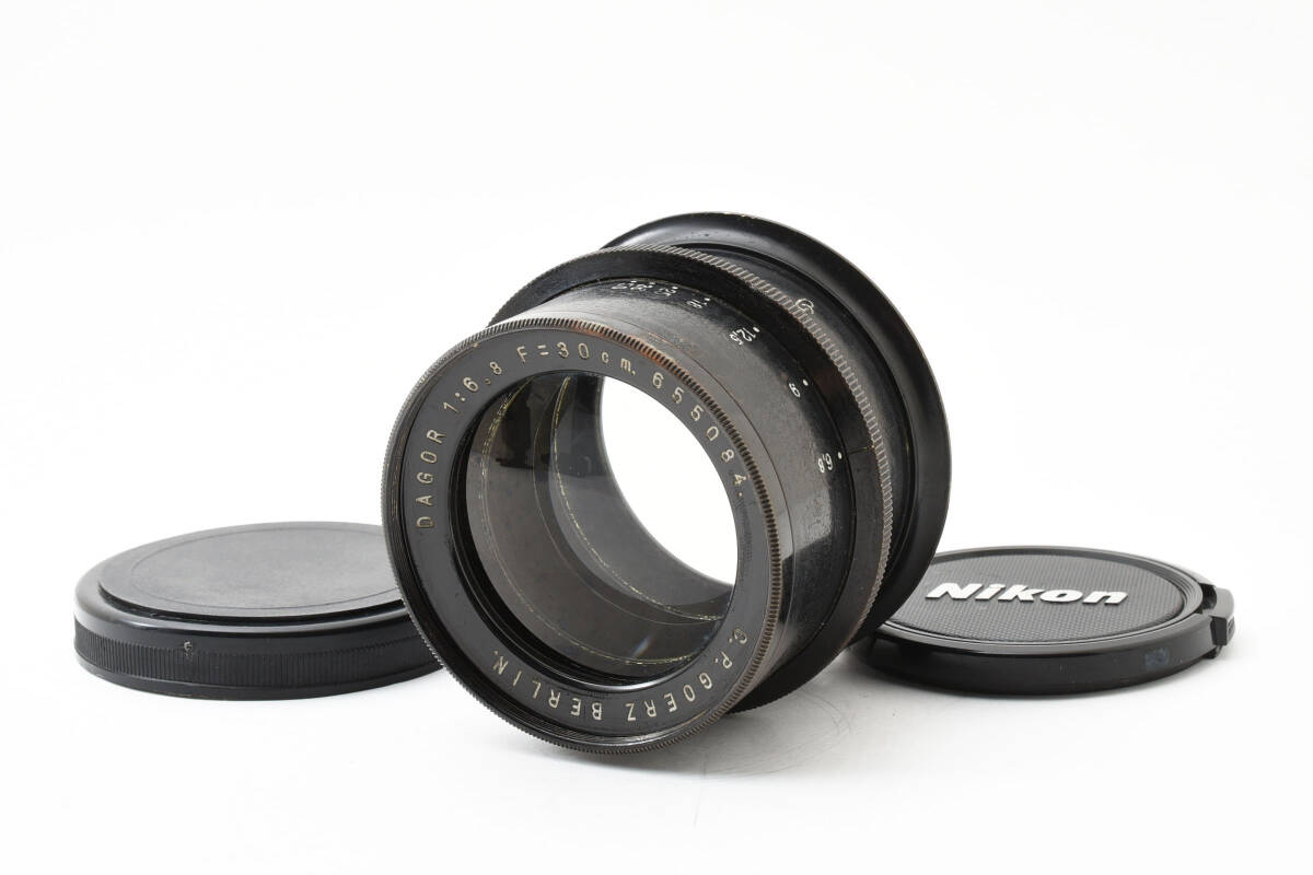 ◇良品・動作OK◇C.P.GOERZ BERLIN ゲルツ DAGOR F6.8 30cm ダゴール