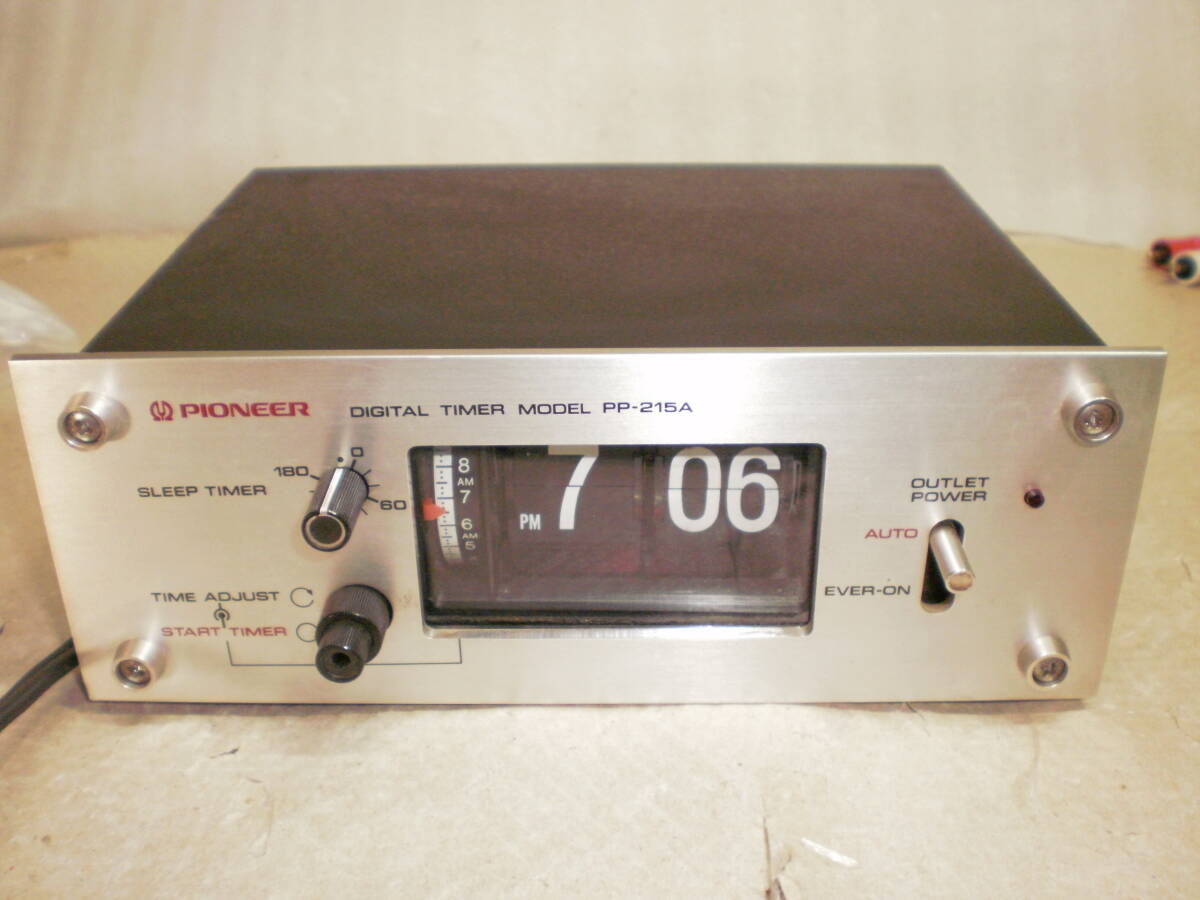 PP-215A パイオニア PIONEER オーディオタイマー Pioneer Alarm Yahoo