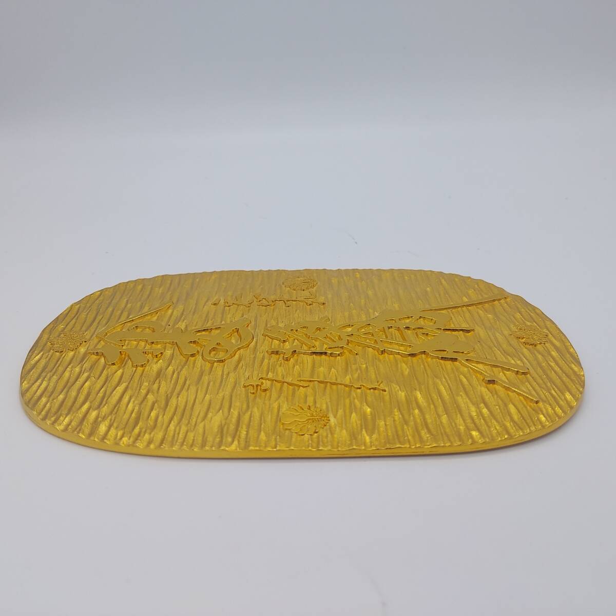美品】天正大判 出世招福 レプリカ 24K.GP 金メッキ 桐箱入り (8064