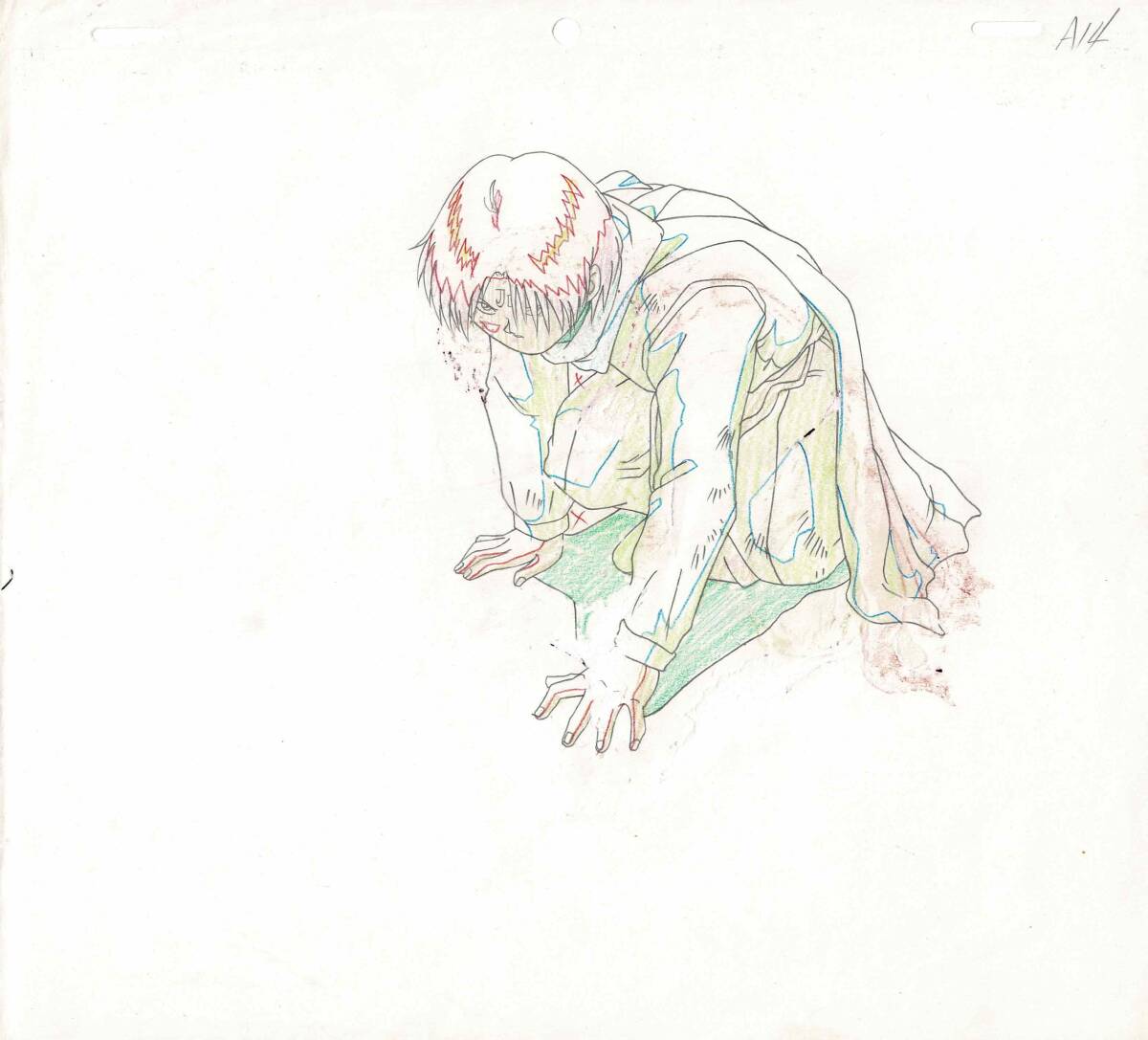 幽遊白書 コエンマ セル画 Cel 幽遊白書 コエンマ セル画 動画 原画 背景画 冨樫義博 集英社 週刊少年