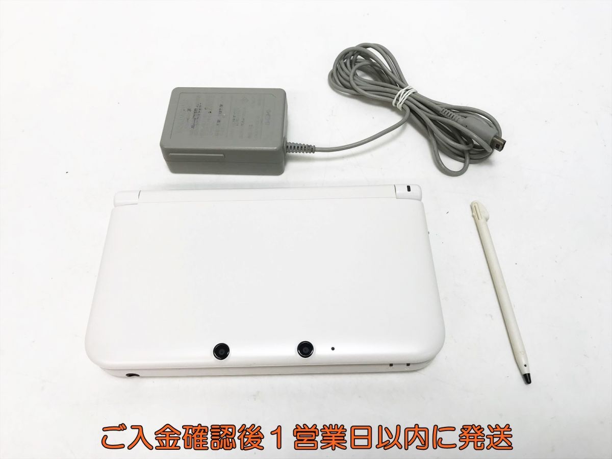 1円】NEWニンテンドー3DSLL 本体 パールホワイト 任天堂 SPR-001 初期