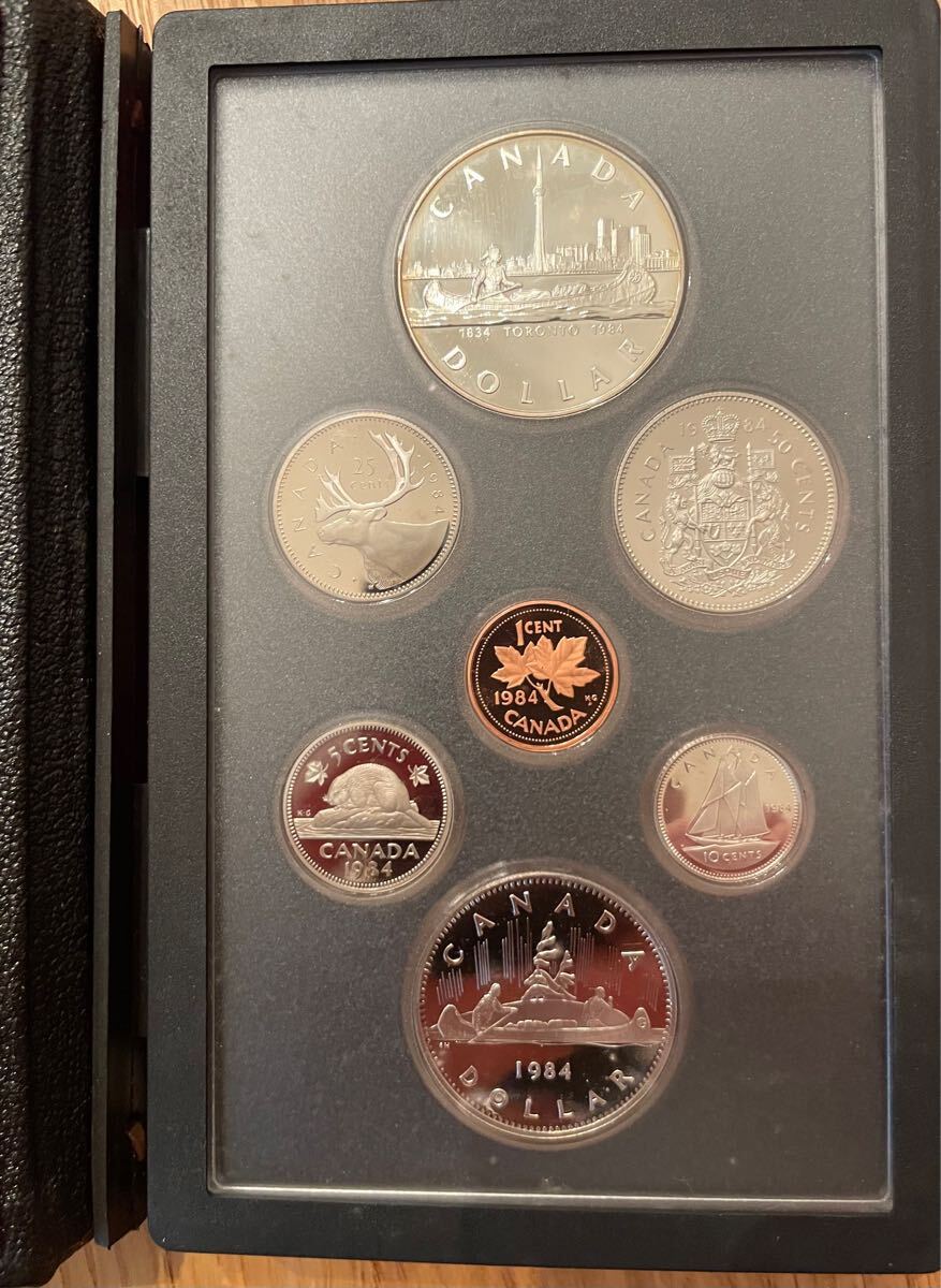 カナダ ROYALCANADIAN-MINT 1984年 銀貨 MINT ロイヤルカナディアン