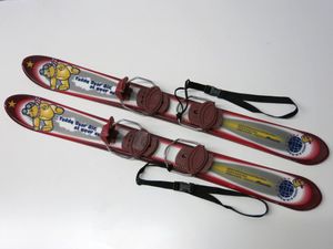 25WK144 mizuno ミズノ ショートスキー ファンスキー Teddy ALA MODE 全長90cm 中古 現状