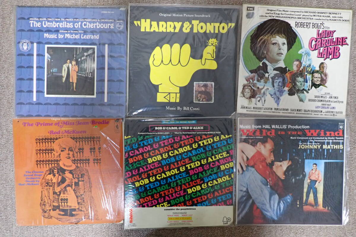 2.【レコード/映画サントラ/計40枚】U・ボート/スパイ大作戦/シャレード/いちご白書/タクシードライバー/雨のエトランゼ/ラ・ブーム2/ 他_7