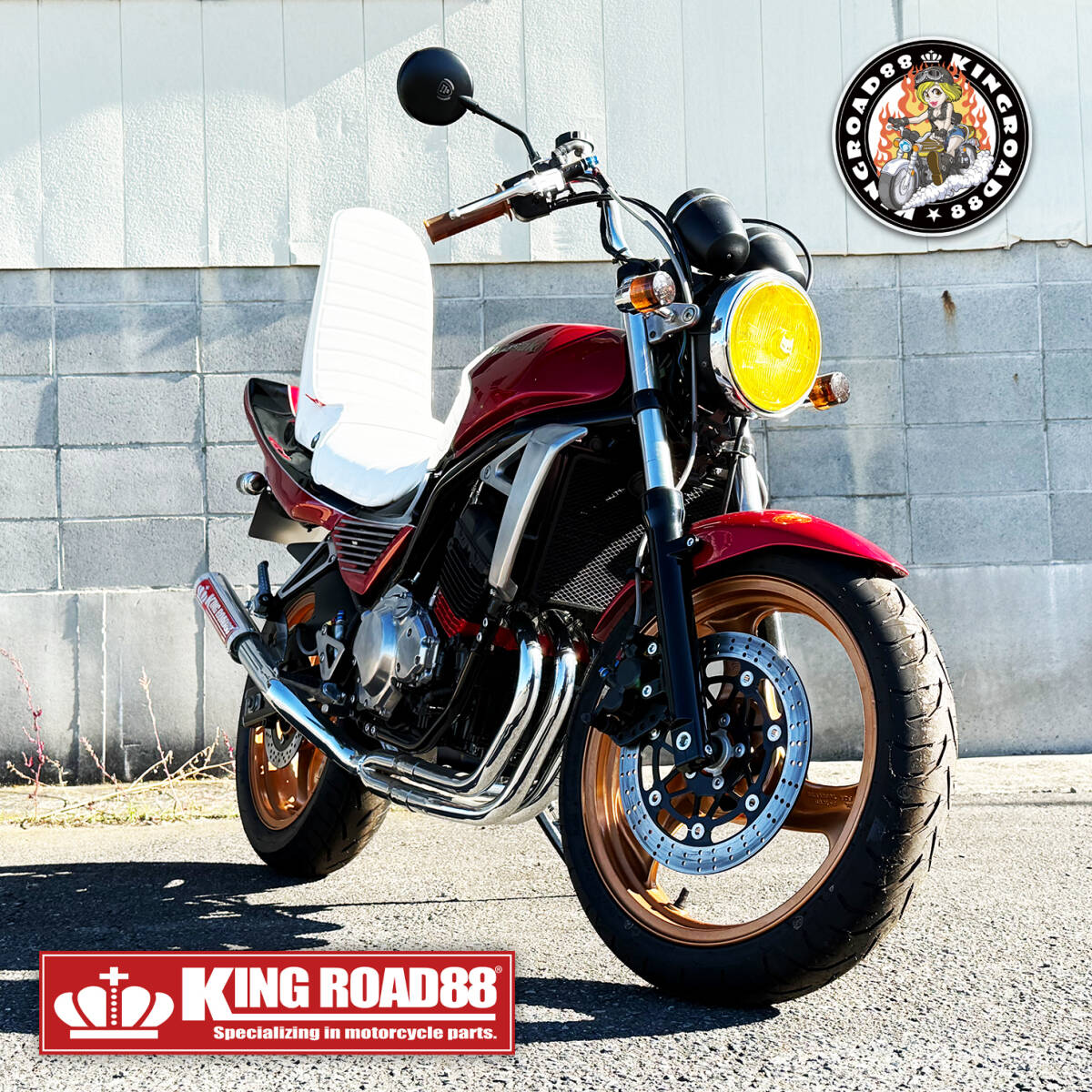 カワサキ ZR250A KingRoad88 ⁄ バリオスⅠ型 バリオス Road King 0 Ⅰ 