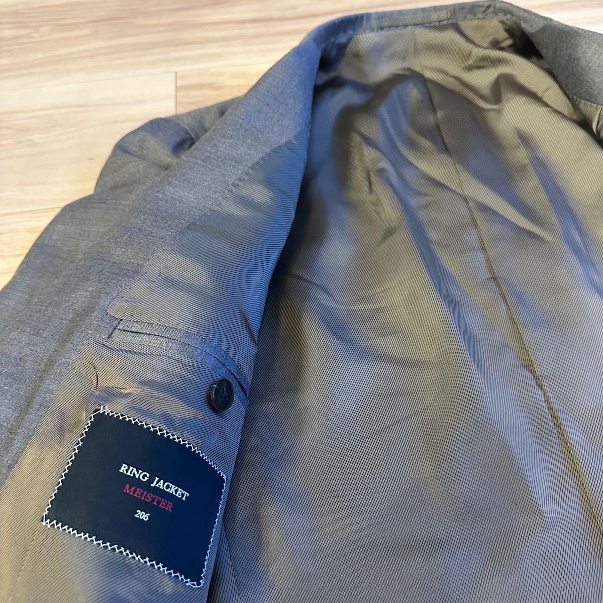 最高峰】RING JACKET MEISTER 206 リングヂャケットスーツ 44相当 