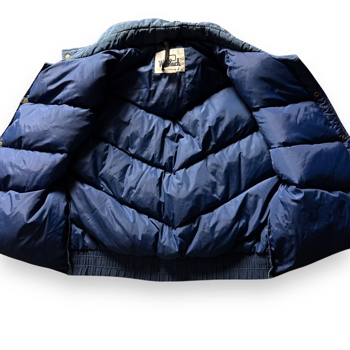 80s Woolrich ウールリッチ ダウン ベスト アウター ヴィンテージ