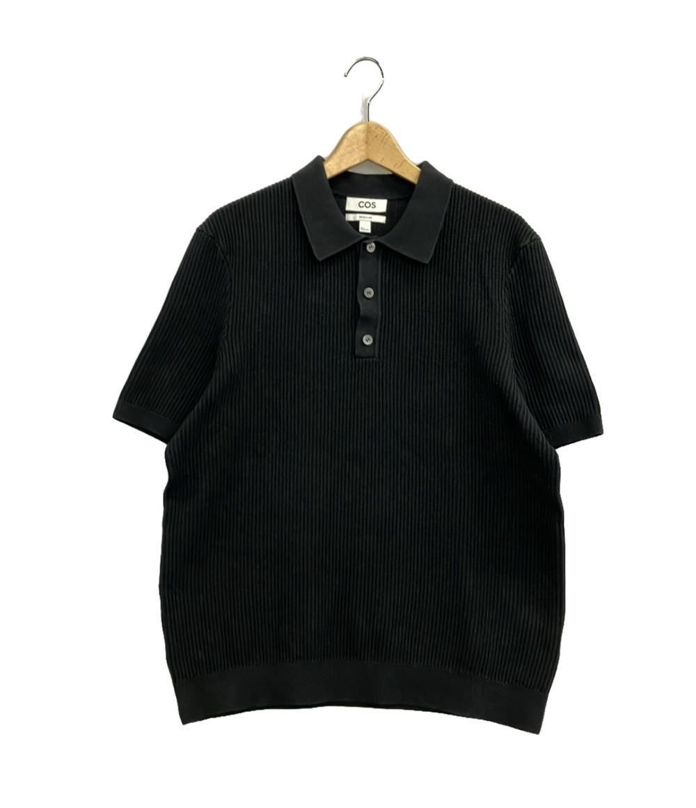 コス 半袖ポロシャツ メンズ SIZE L COS SLIM RIBBED COTTON POLO