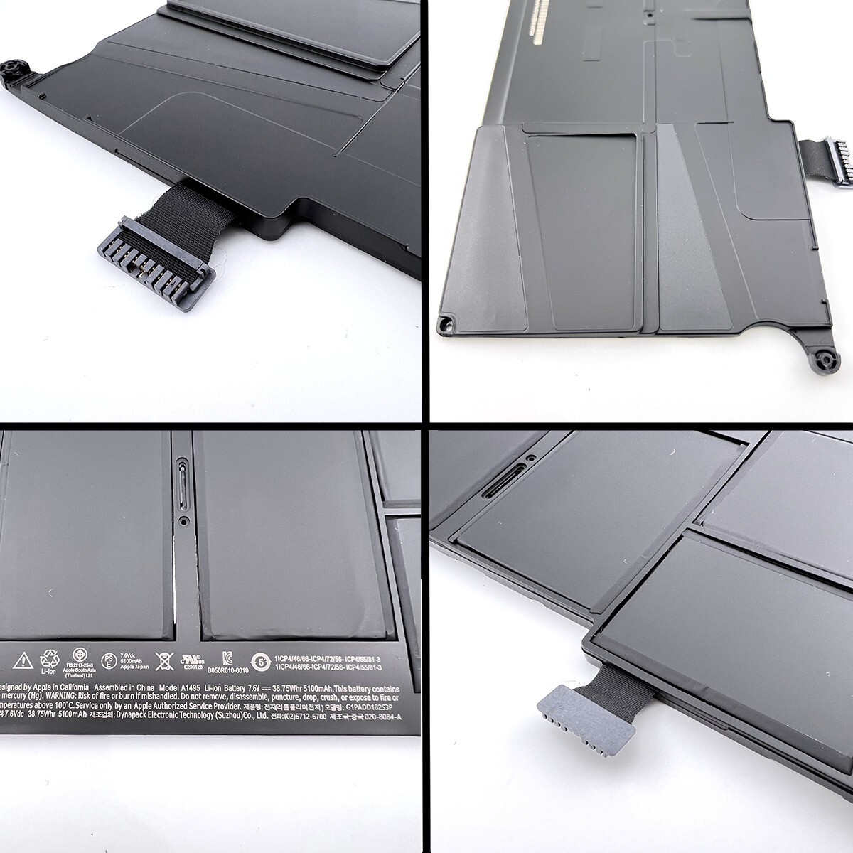 A1406 Replacement Battery For MacBook Air 11" - Mid 2011 To 2015 Models A1370 A1465 - 4850mAh LiPo