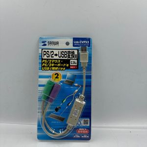 ◎(D219) 新品 mt935/サンワサプライ USB-PS2コンバータケーブル/USB-CVPS2 (A 18)