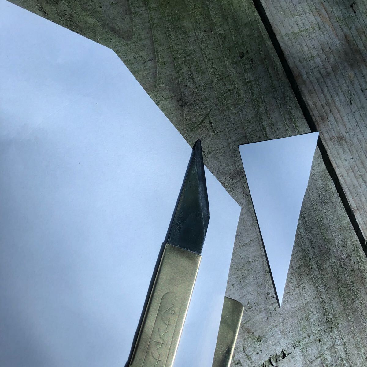 新品の切れ味をお届けします^_^ペナントナイフ！再生品！写真は見本です、同等品をお送りします。_7