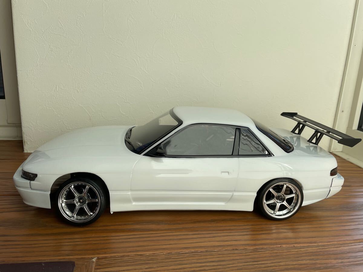 シルビア S13 ボディ 1/10サイズ 塗装済み 電飾付き シルビア NISSAN 1⁄10