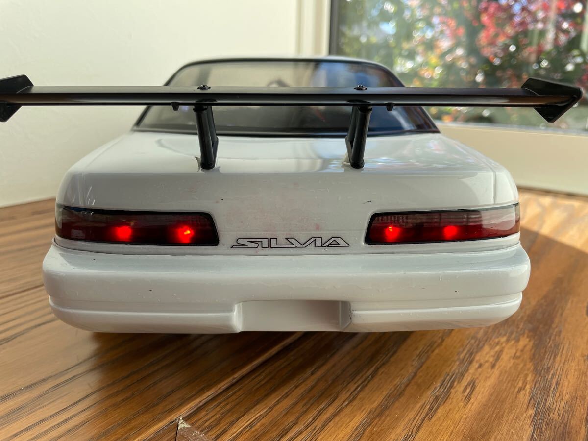 シルビア S13 ボディ 1/10サイズ 塗装済み 電飾付き シルビア NISSAN 1⁄10