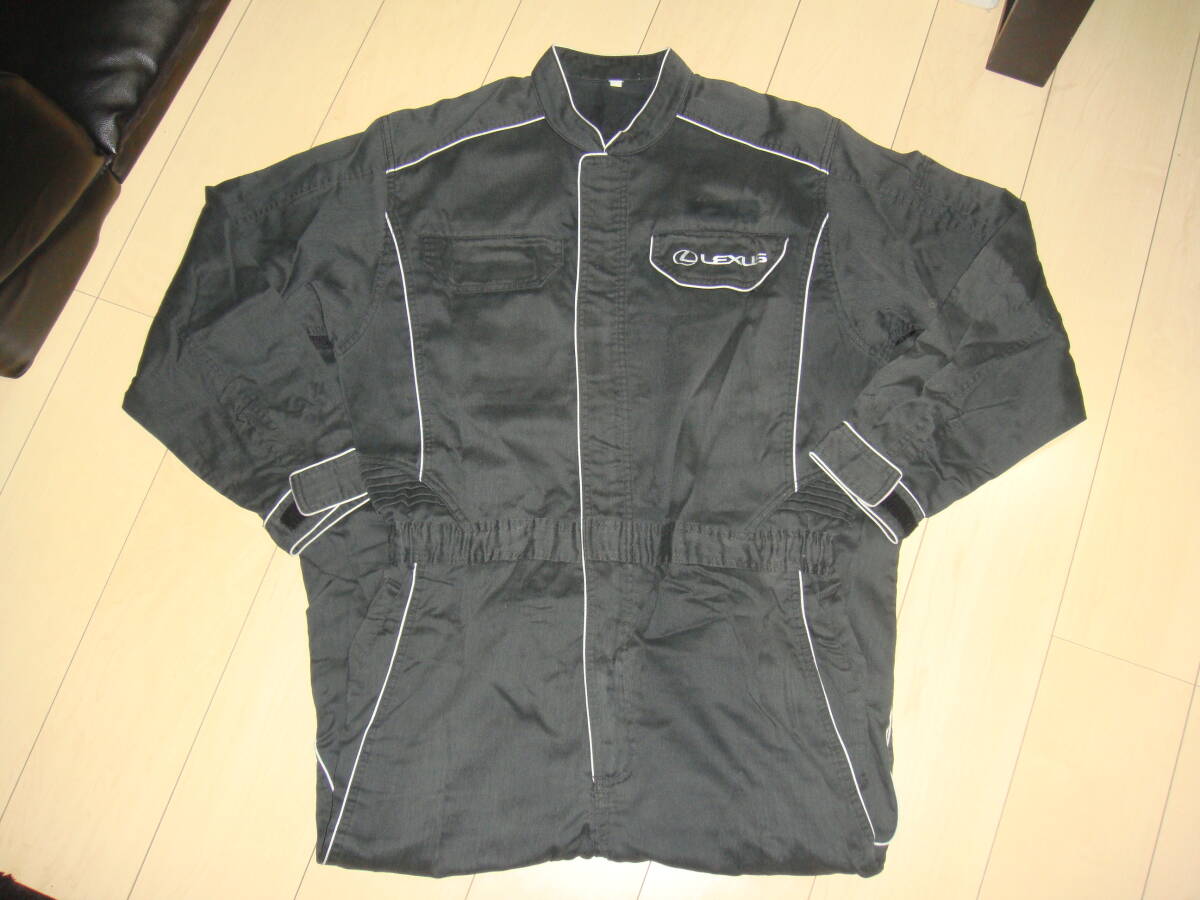 ☆LEXUS☆レクサス☆作業服☆長袖メカニックツナギ☆3L☆中古☆(つなぎ