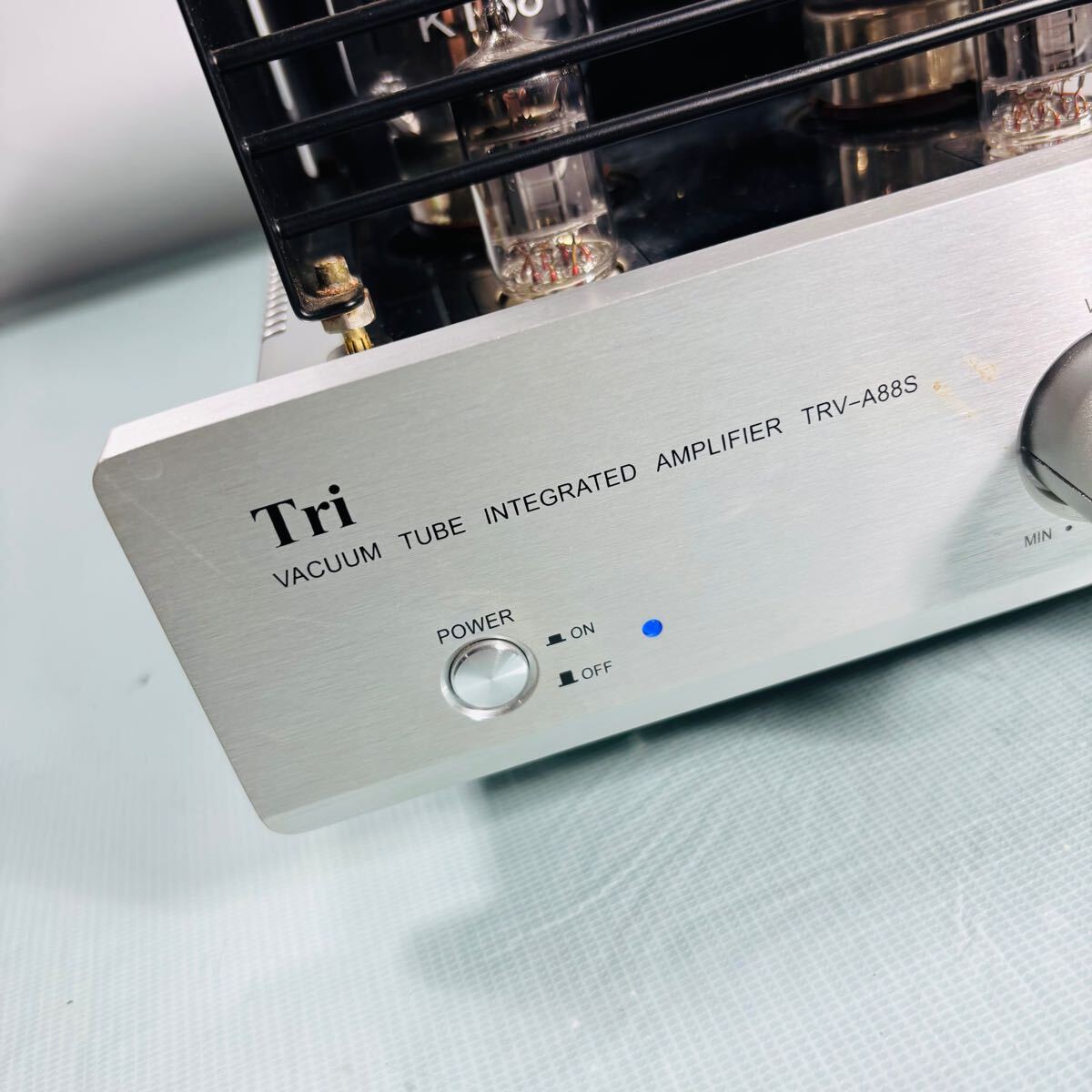 f1067 TRIODE TRV-A88S 真空管プリメインアンプ 動作保証　送:120_3
