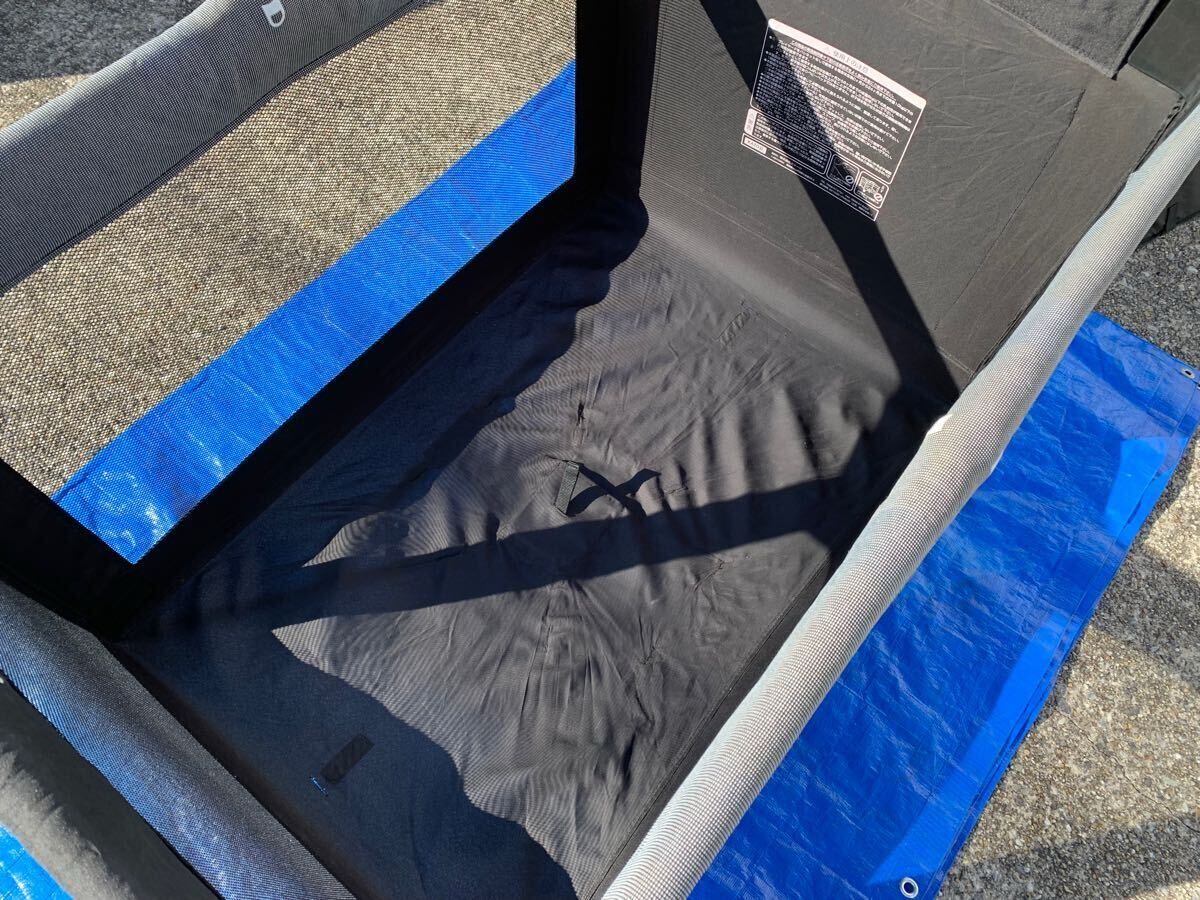 ★KATOJI カトージ ベビーサークル ベビーベッド プレイヤード New York・Baby 折りたたみ マットレス 収納ケース付 ベビー用品 管理L480_7