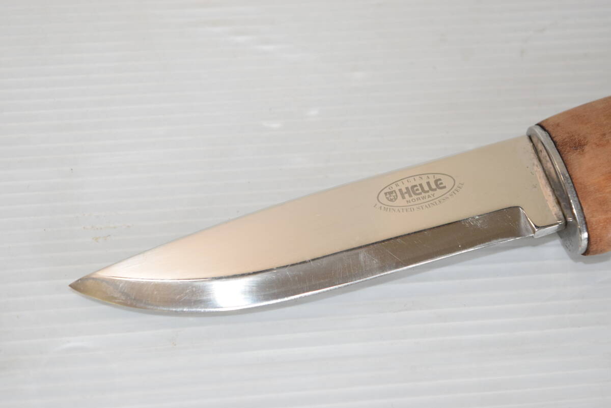 HELLE NORWAY ヘレ ナイフ ノーウェイ レザーケース アウトドア キャンプ用品_2
