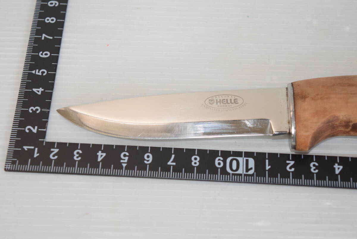 HELLE NORWAY ヘレ ナイフ ノーウェイ レザーケース アウトドア キャンプ用品_7