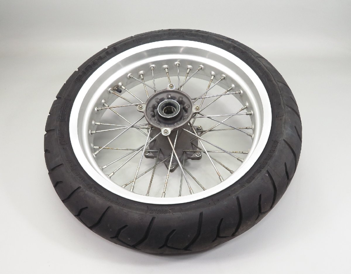 ☆HUSQVARNA/ハスクバーナ SM400R 100th 純正 リアホイール 17×4.25 モタード SM400R ハスクバーナ モタード 新車・中古バイク のカタログ情報 車検付ハスクバーナ