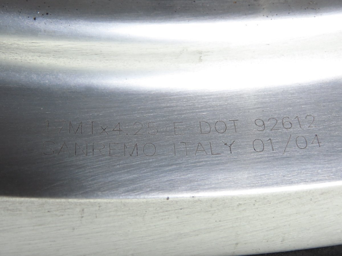 ☆HUSQVARNA/ハスクバーナ SM400R 100th 純正 リアホイール 17×4.25 モタード SM400R ハスクバーナ モタード 新車・中古バイク のカタログ情報 車検付ハスクバーナ