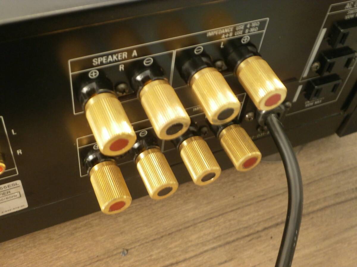 ☆使用頻少 最上位機種 SONY TA-F555ESL 保証付 整備済 取説付 MOS-FET