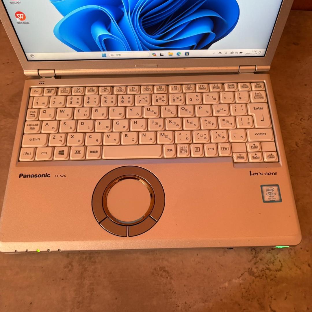 Let's note SZ6 CF-SZ6RDYVS SSD256GB Win10⁄11 Let's CF-SZ6⁄8GB