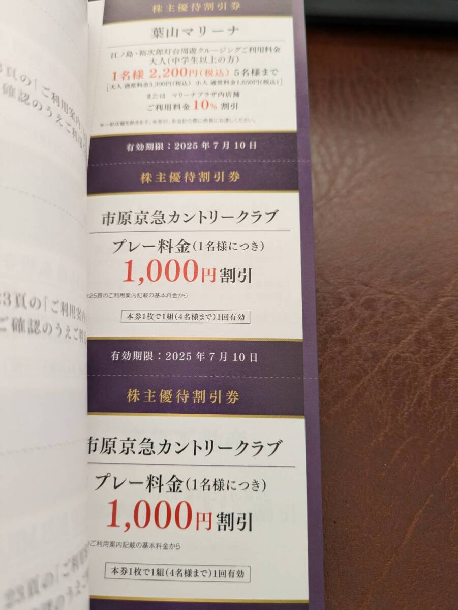 ★京浜急行電鉄株式会社 株主優待割引券 冊子（未使用）_6