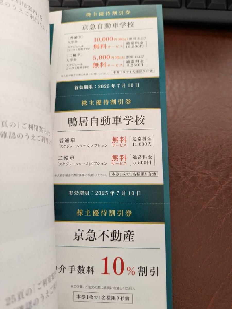 ★京浜急行電鉄株式会社 株主優待割引券 冊子（未使用）_7