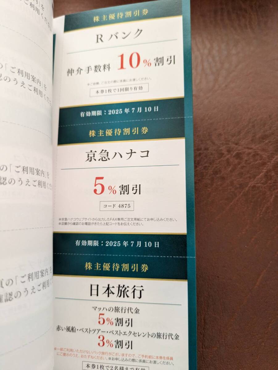 ★京浜急行電鉄株式会社 株主優待割引券 冊子（未使用）_8