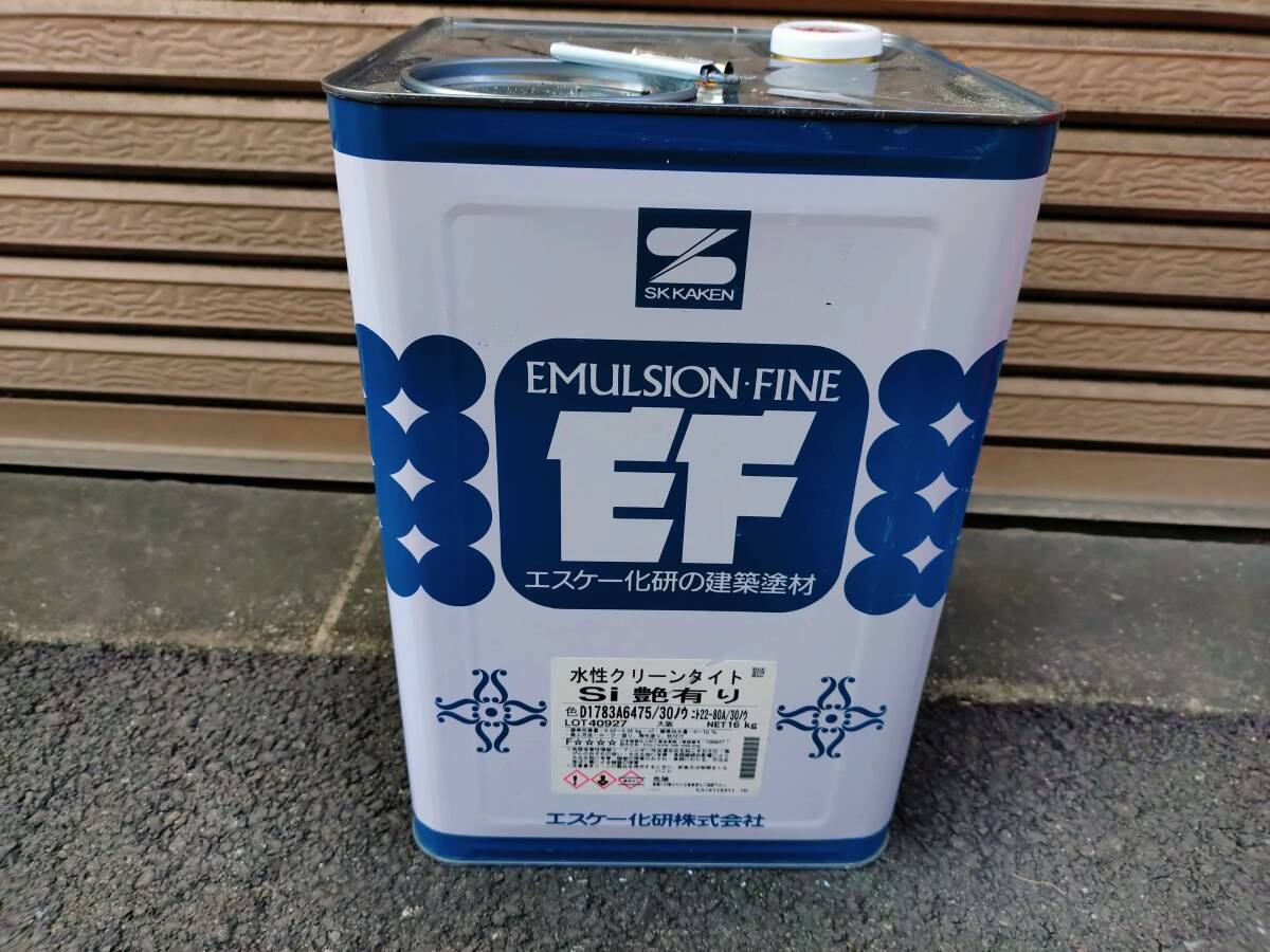 水性クリーンタイトSi 16kg 艶あり エスケー化研 外装用 塗料 22-80A 