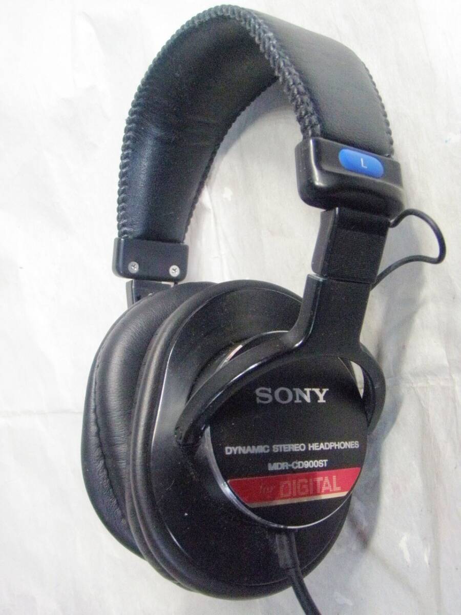 SONY MDR-CD900ST 新品互換イヤーパッド交換済 音出確認済 モニター
