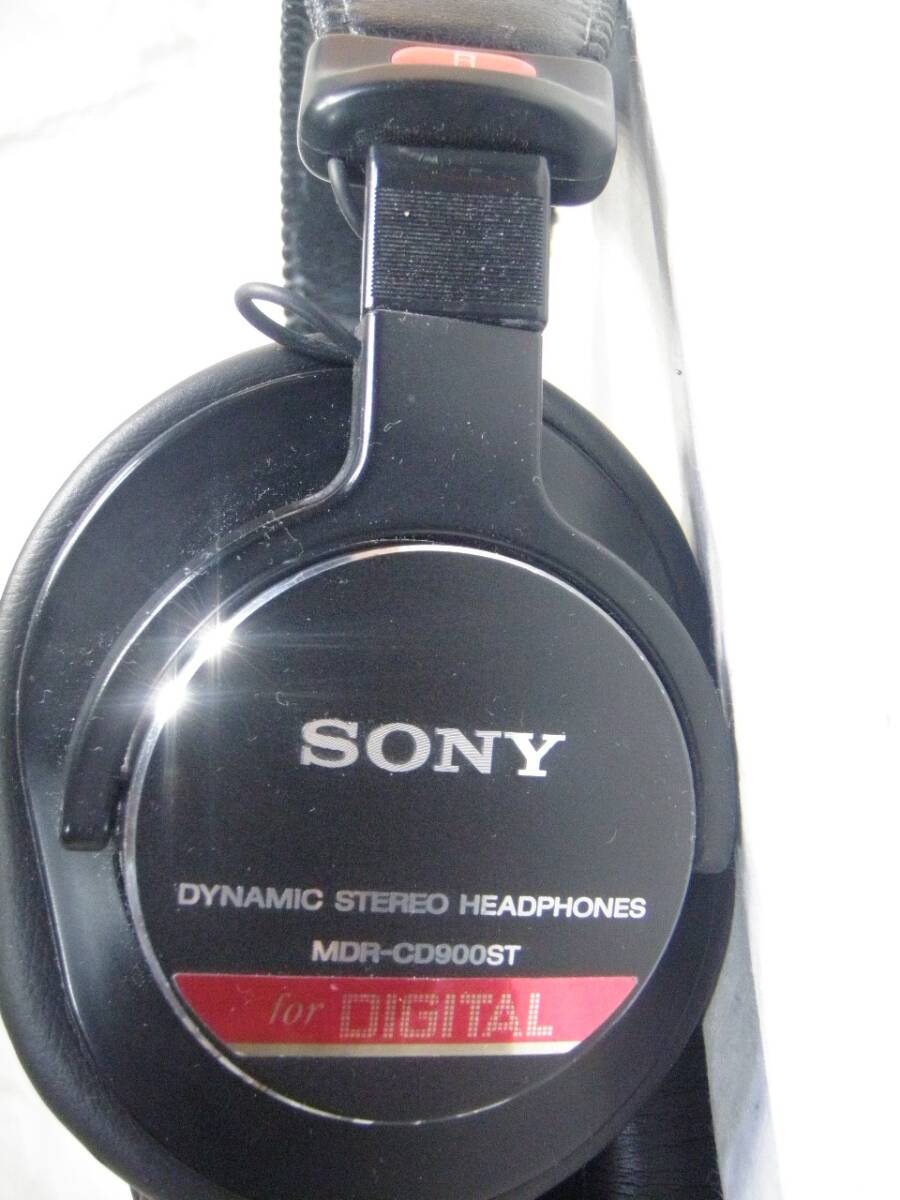 SONY MDR-CD900ST 新品互換イヤーパッド交換済 音出確認済 モニター
