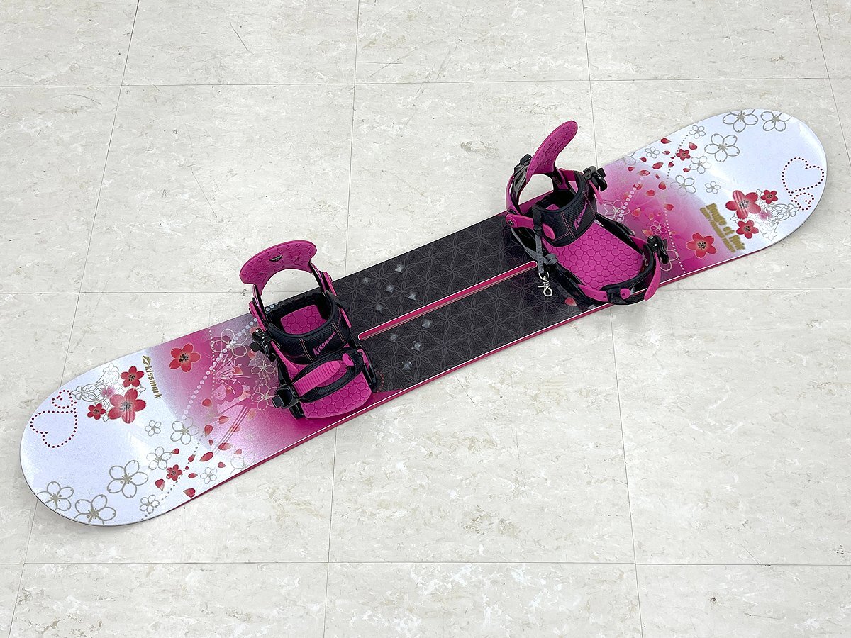 GACKT×KiSSMARK スノーボード Rouge et Noir 143 GACKT×KISSMARK ガクト×キスマーク コラボ Rouge et Noir ルージュ