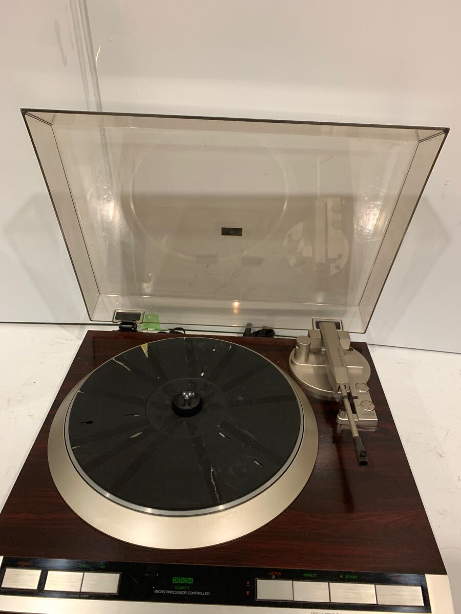 岐阜発 ターンテーブル ジャンク扱い 説明書付】DENON DP-51F 【公式通販】