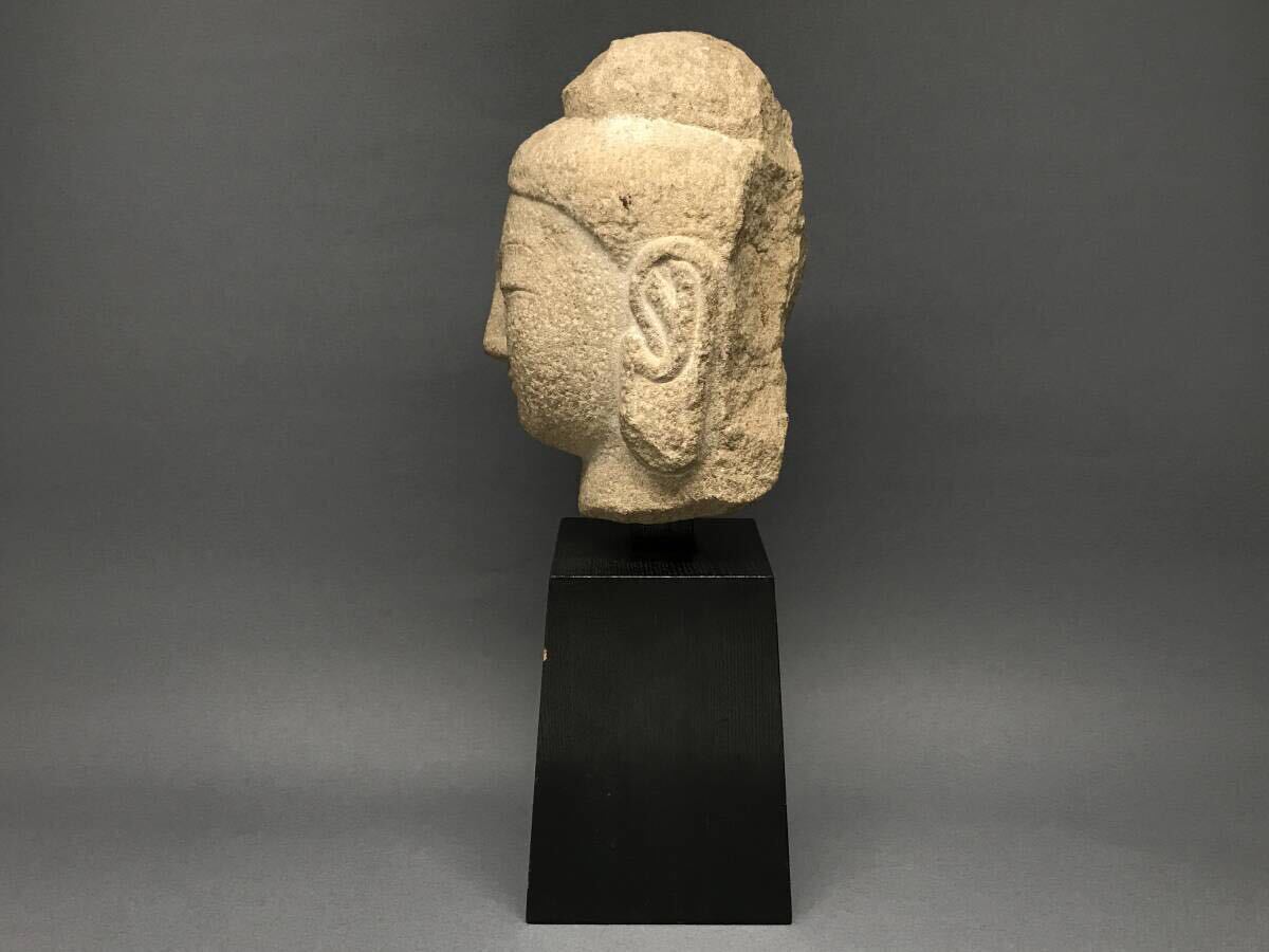仏教古美術特集】北魏時代仏頭 『山西省雲岡石窟 九州国立博物館類品