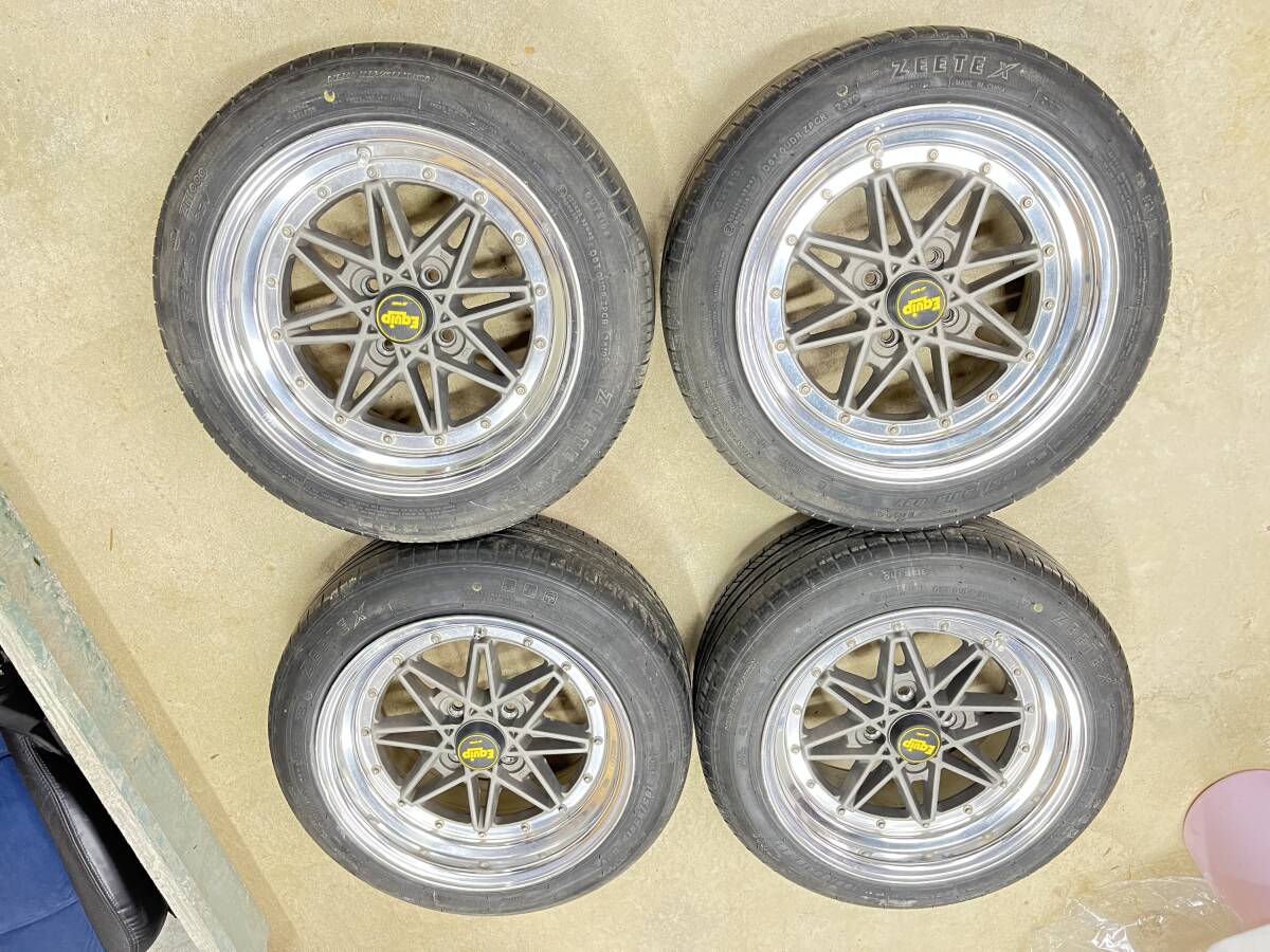 超激得，爆買い ワーク エクイップ03 スモーキーブラック 限定 8J+32(社外品)｜売買されたオークション情報、yahooの商品情報をアーカイブ公開 - オークファン 4穴