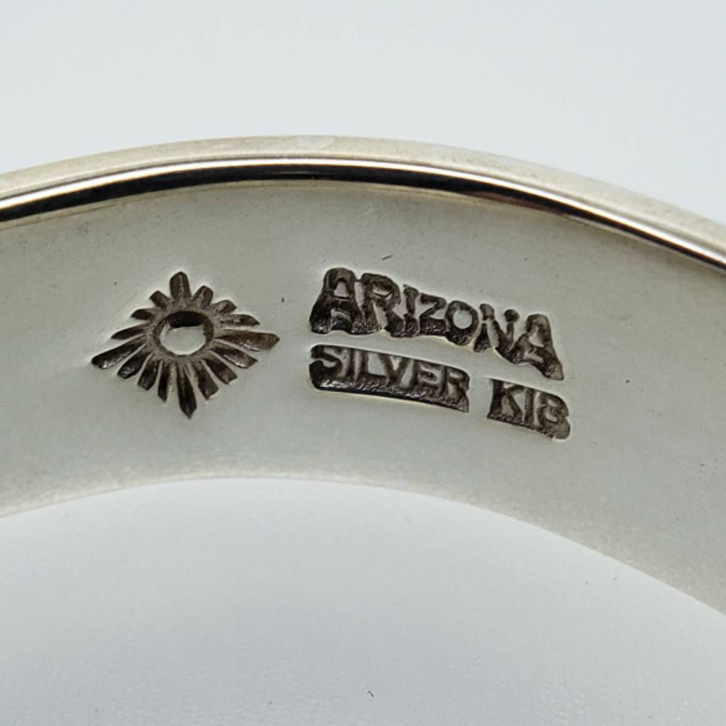 x/x/M011-542 ARIZONA FREEDOM バングル アリゾナフリーダム SILVER