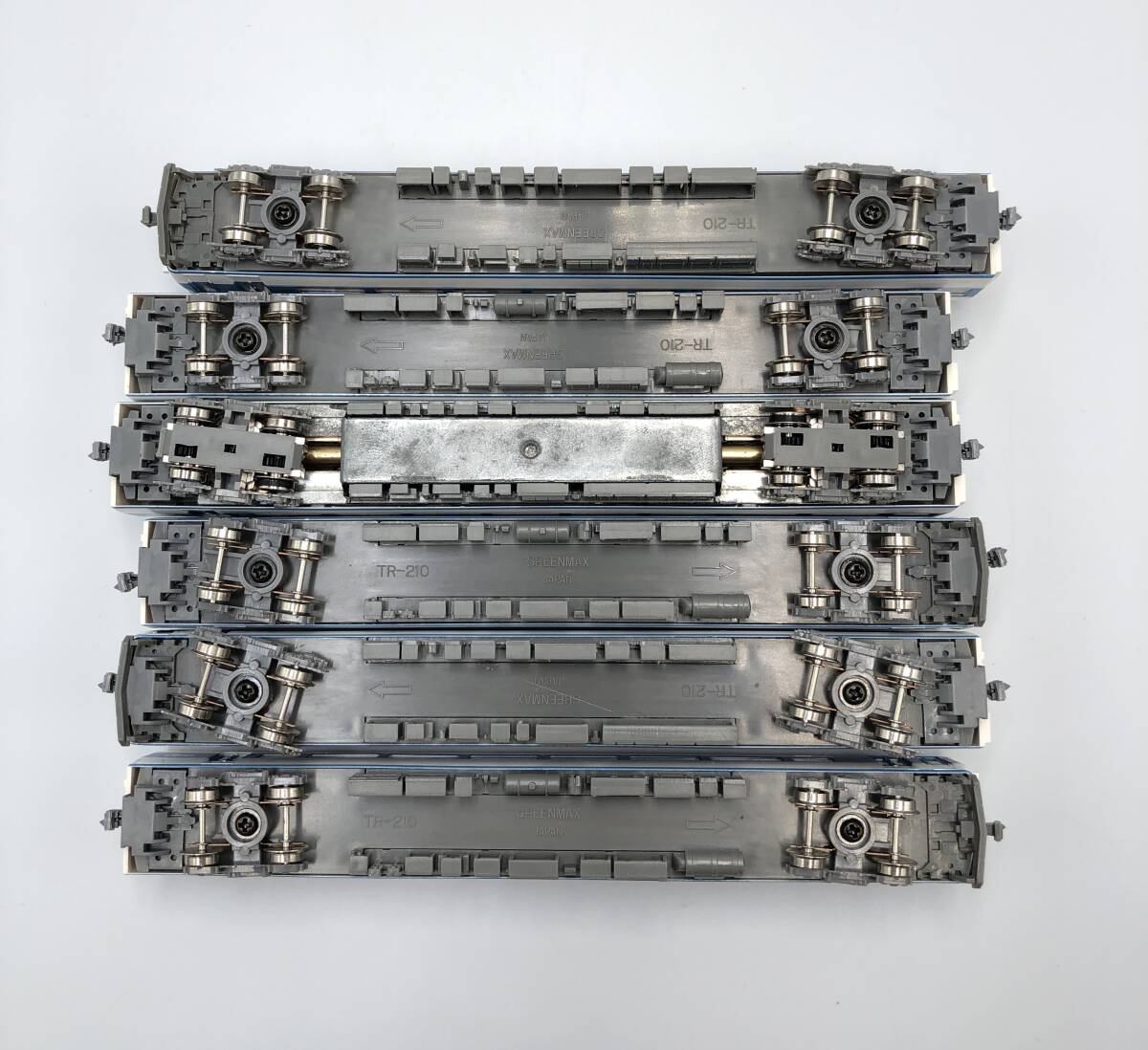 GREENMAX 4912　近鉄15200系タイプ 「あおぞらII」 6両編成セット　グリーンマックス　鉄道模型　C67_7